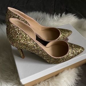 Heels & matching clutch